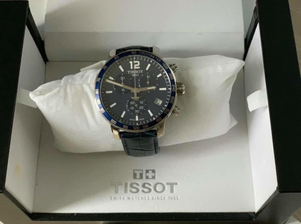 Tissot Quickster Chronograph Stainless Steel / Blue