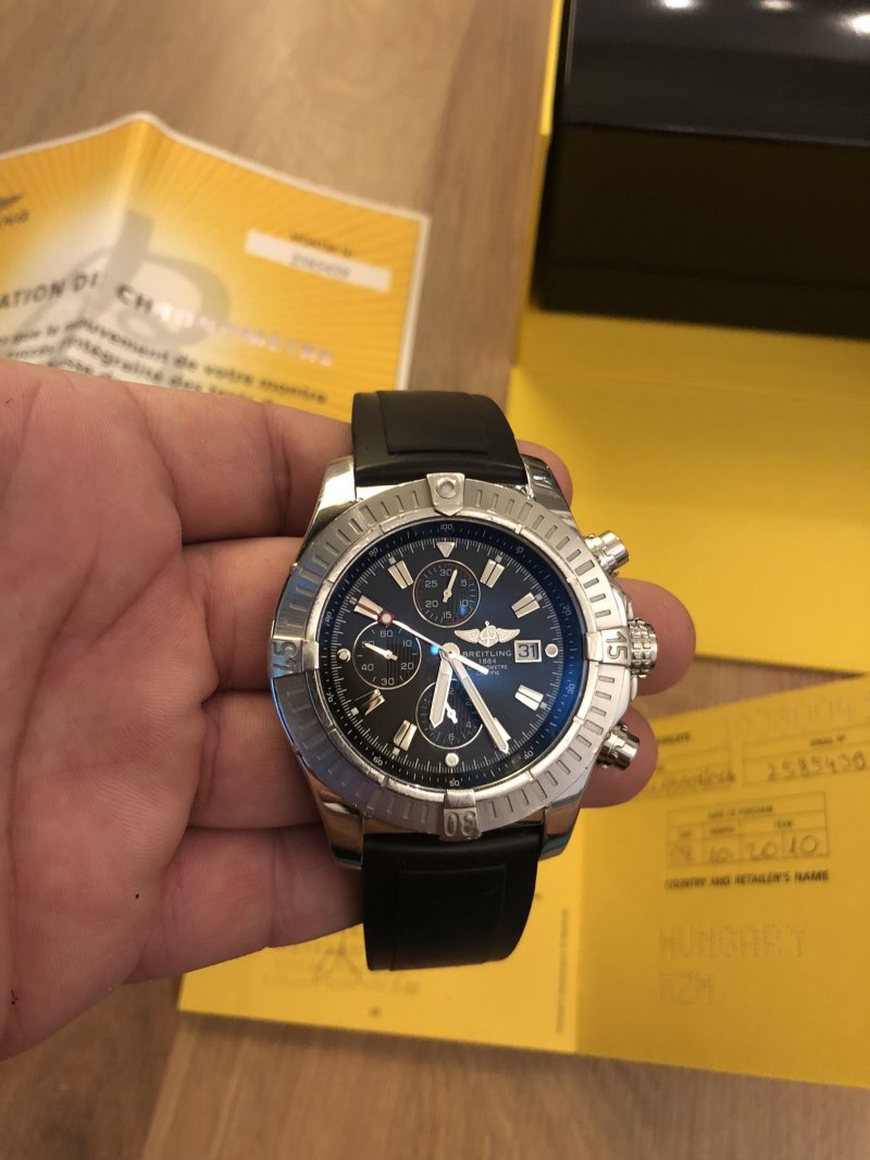 Eladó Breitling Super Avenger I Magyarvásárlás fullset óra