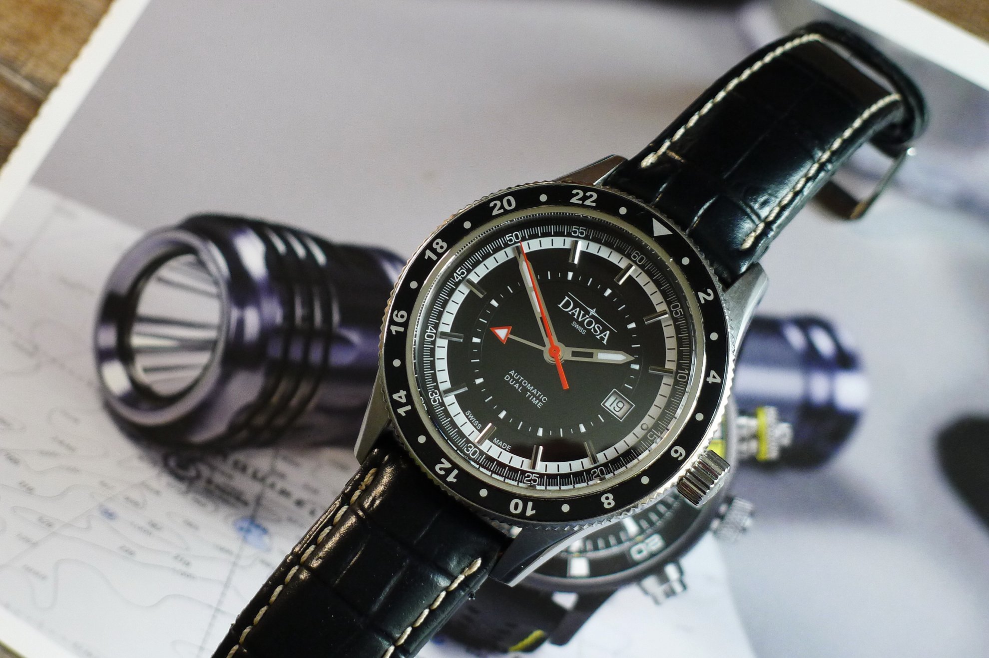 Eladó Davosa World Traveller GMT Dualtime óra