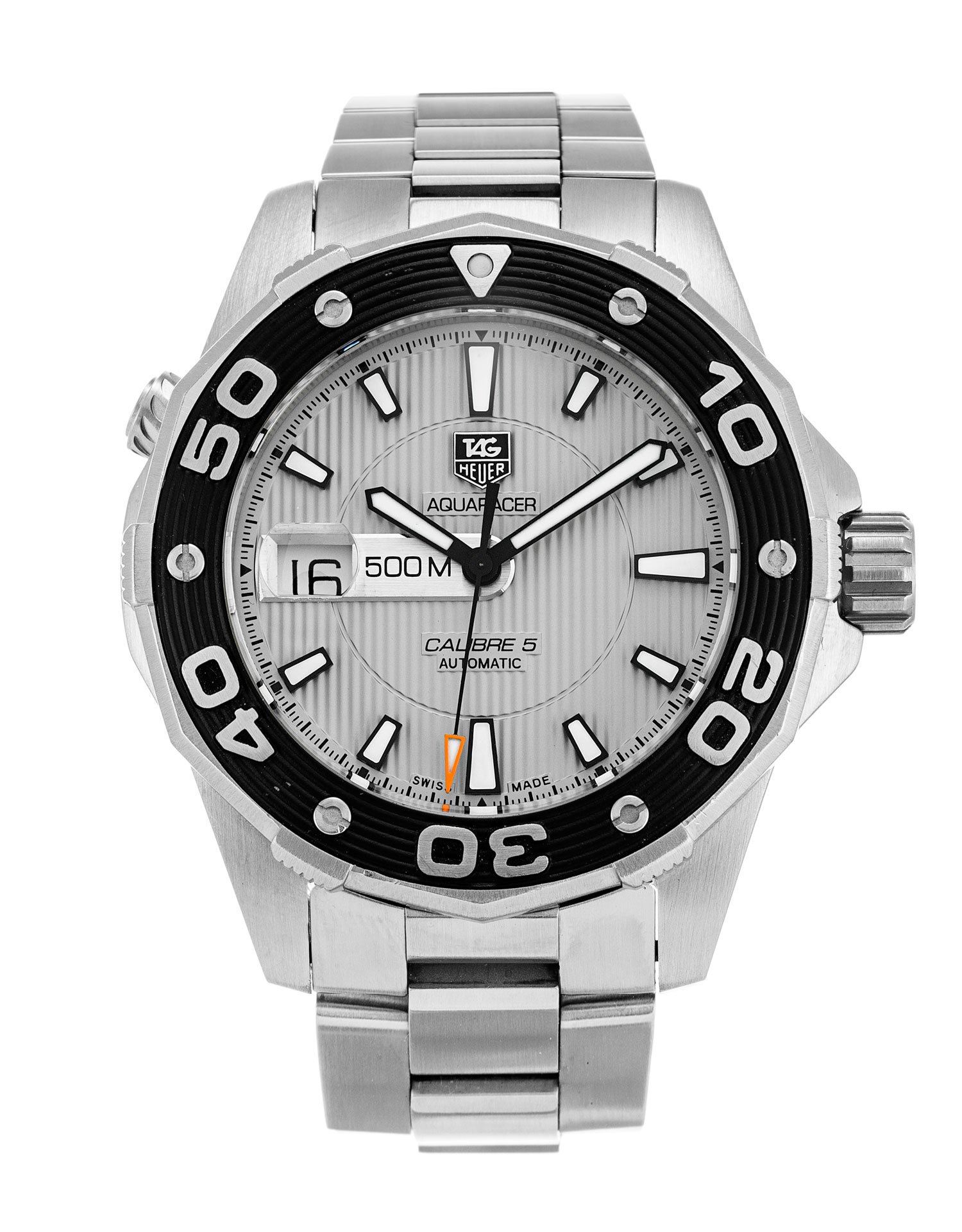 Tag heuer aquaracer on sale calibre 5 automatic 500m