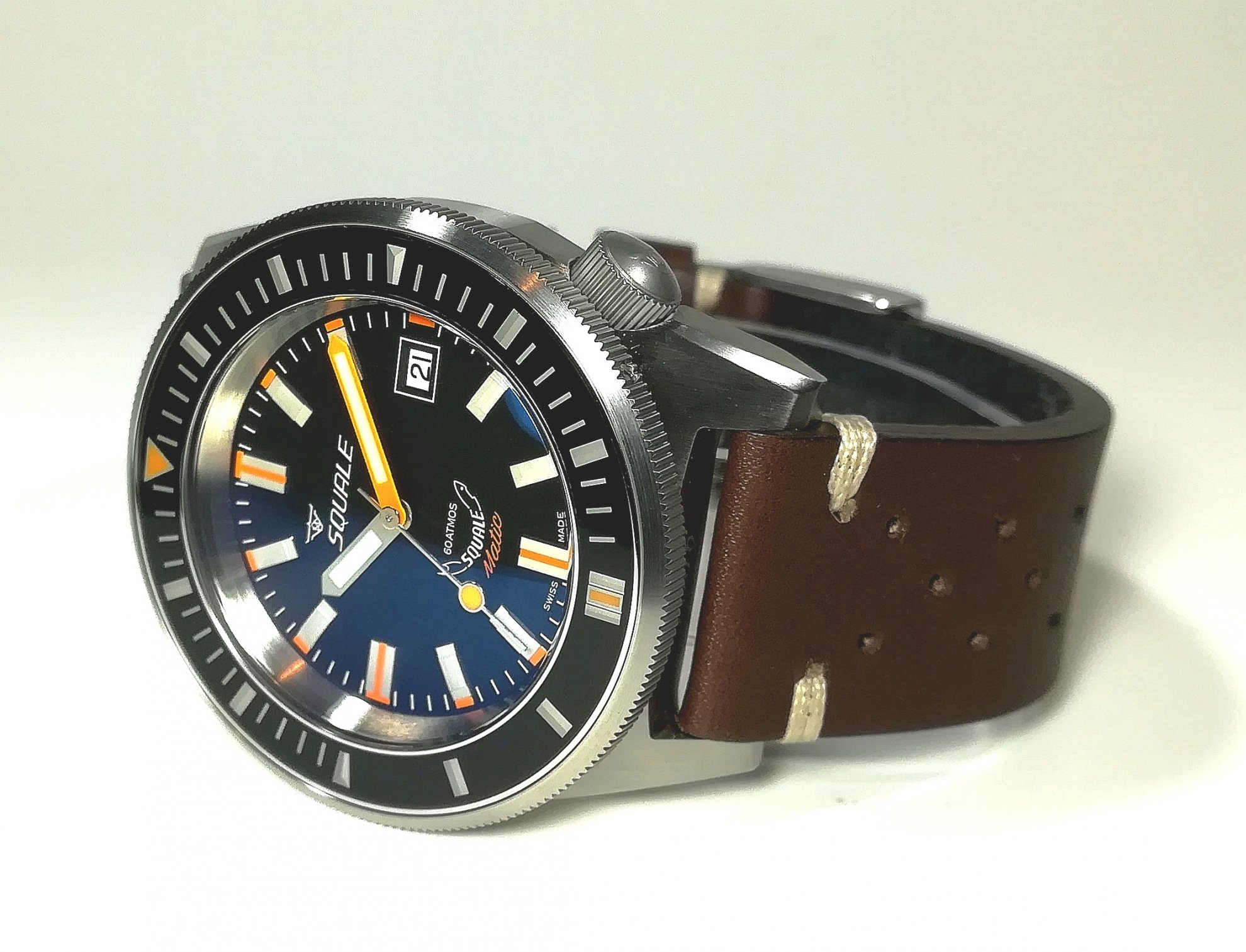 Eladó Squale Matic Professional 60 Atmos Brushed Sport óra