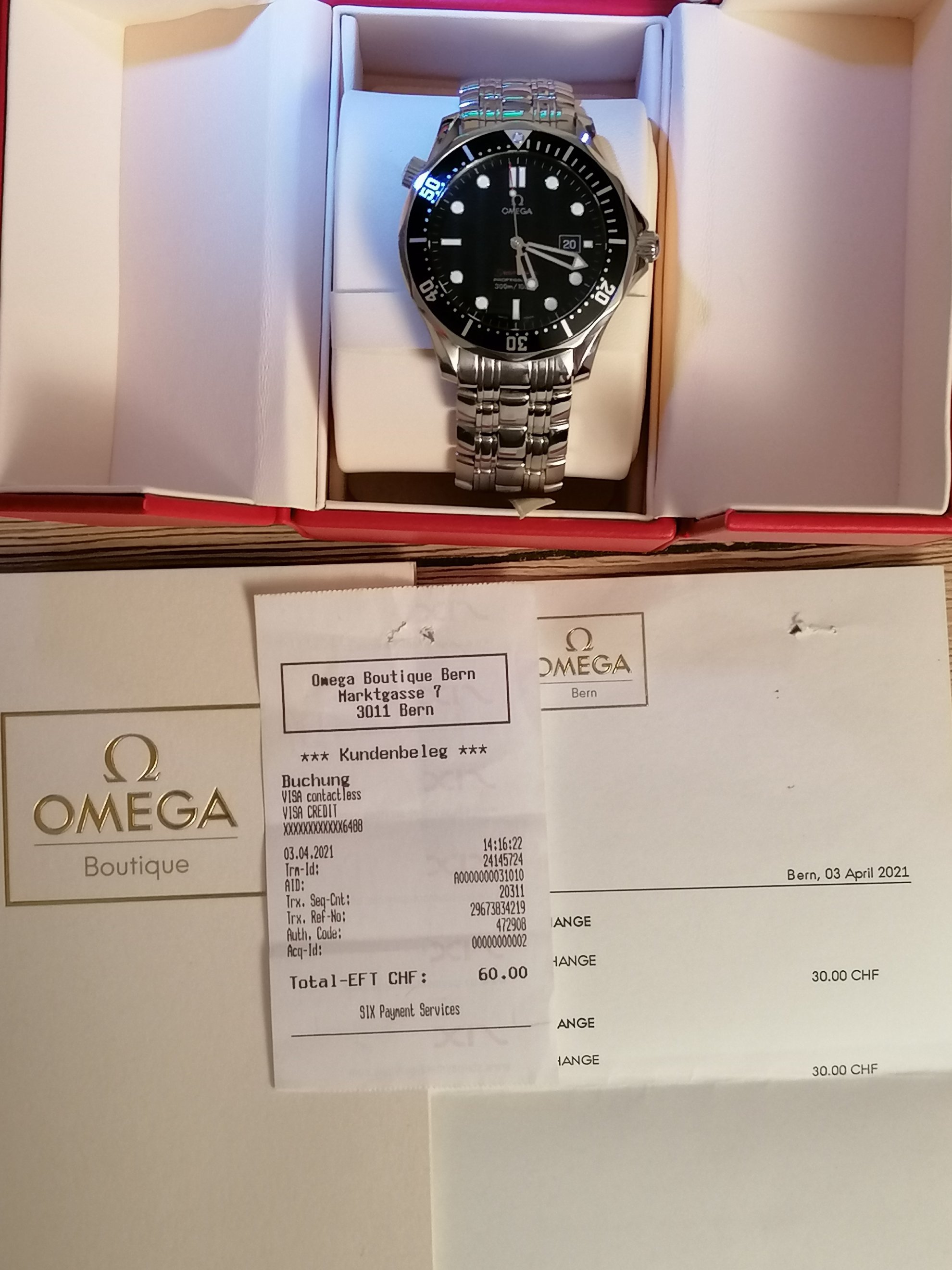 Eladó Omega OMEGA De Ville Prestige Automata Férfi Óra, 18k arany/acél, eredeti teljes szett ! óra